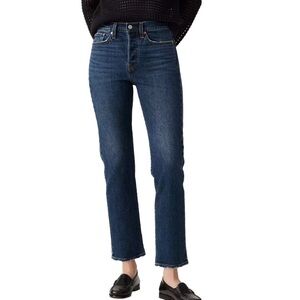 Levi's wedgie high rise Straight Jeans